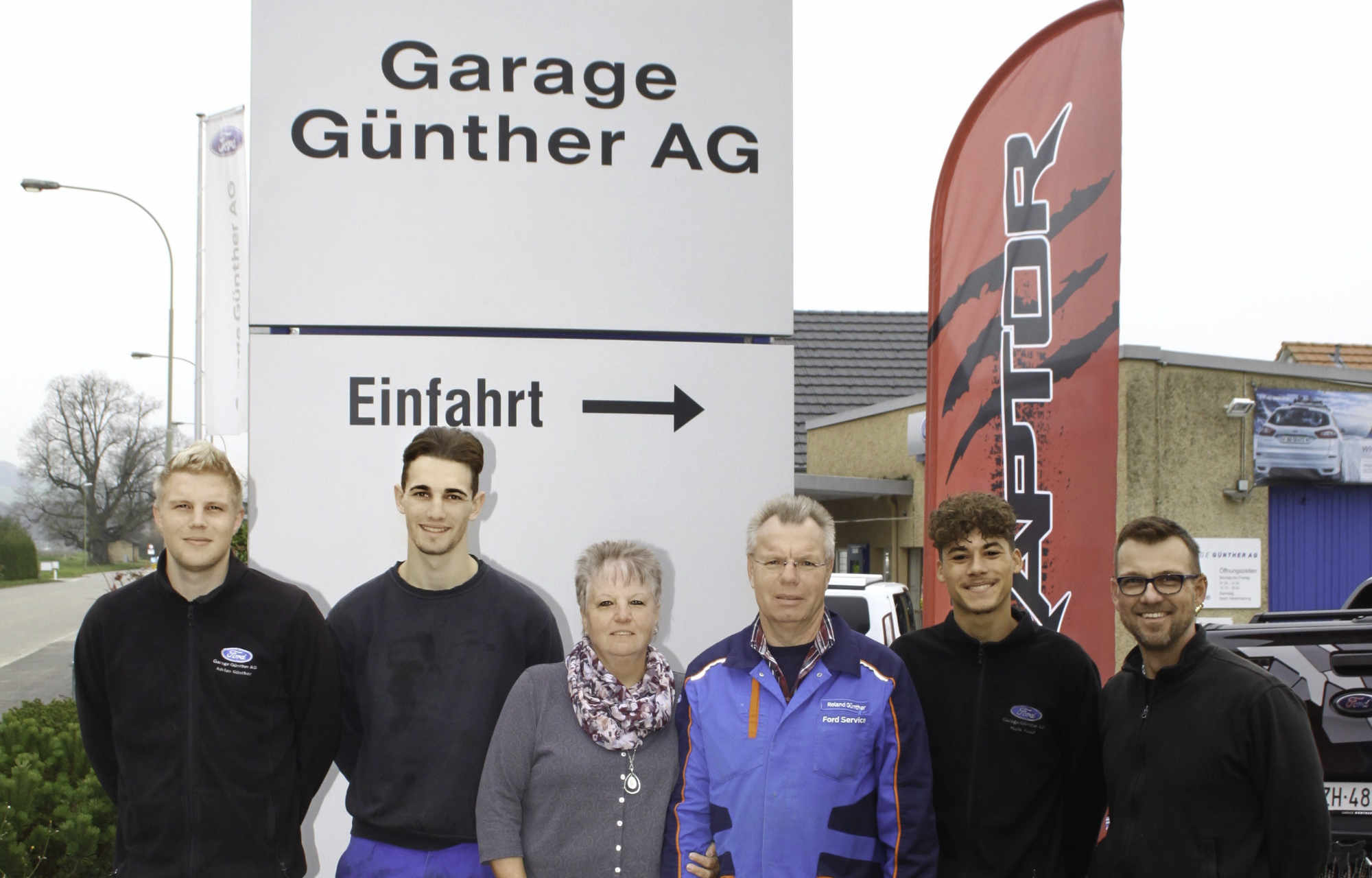 Team der Garage Günther AG